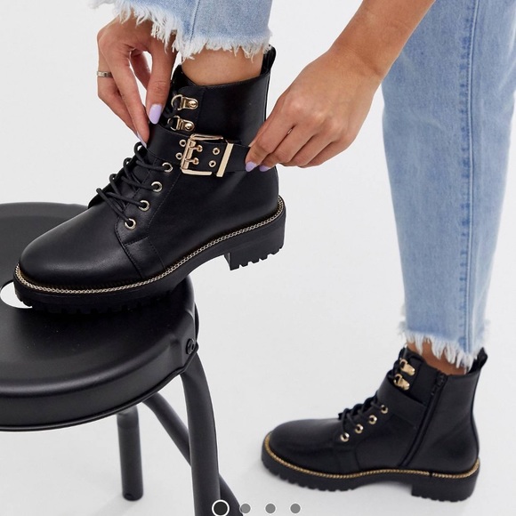 asos military boots